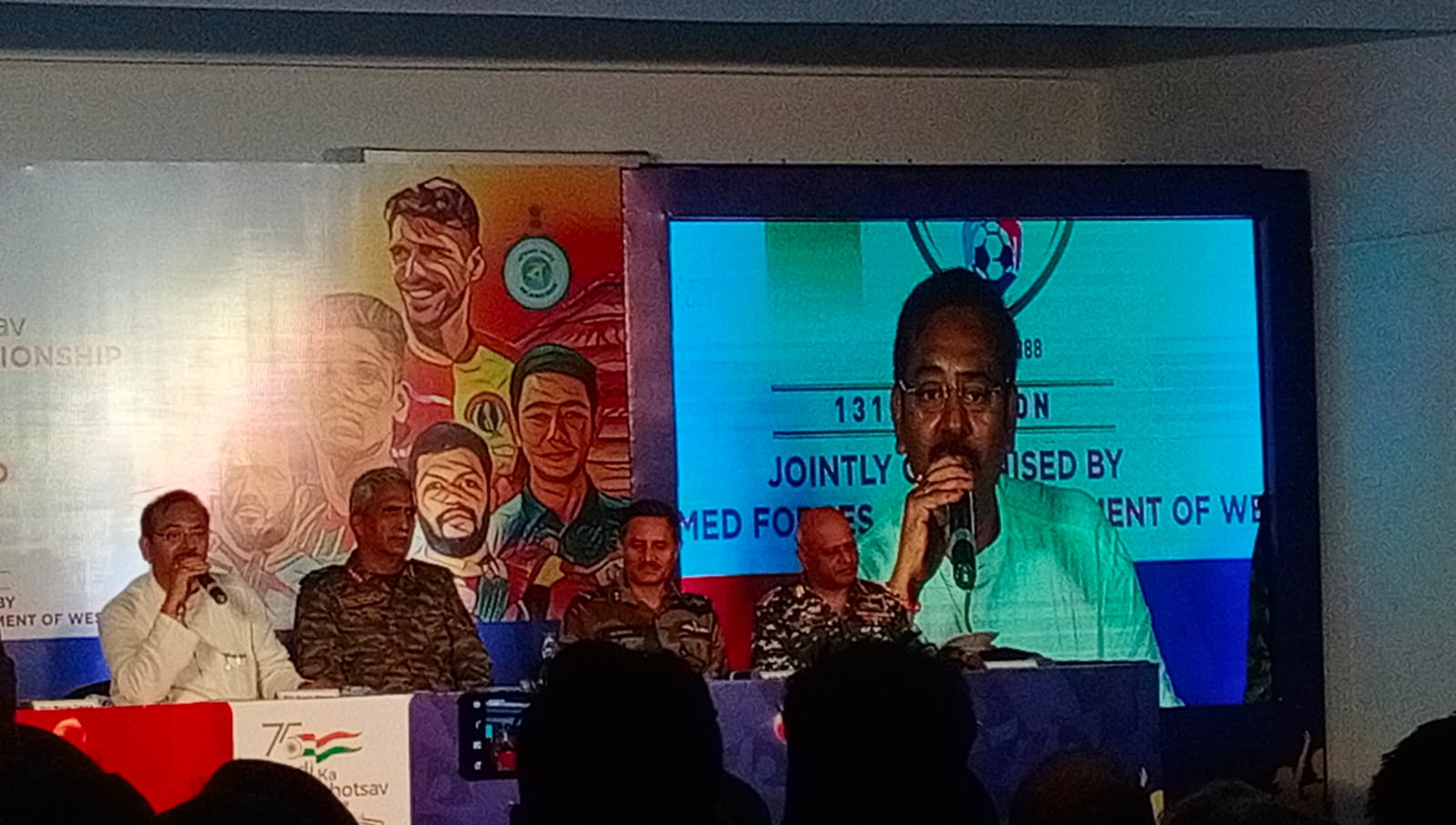 Arup Biswas at Durand 2022 Event