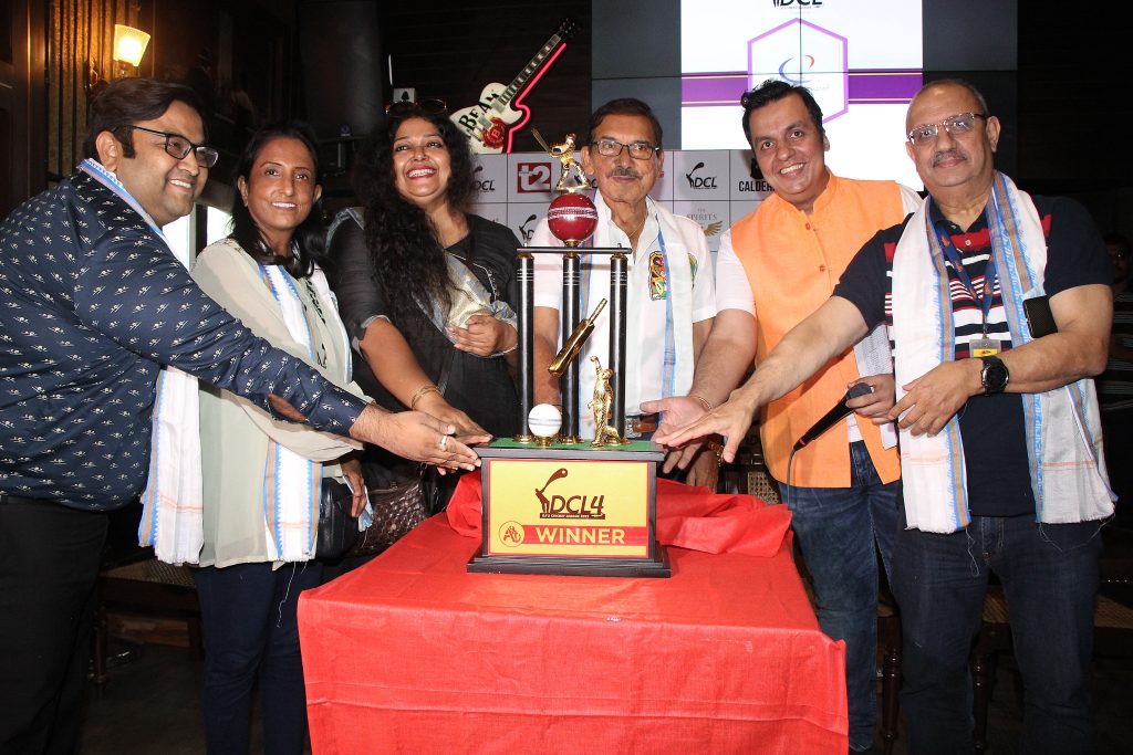 DJ’s Cricket League - Trophy unveiled