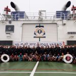 Indian Coast Guard (ICG) handed over 32 rescued Bangladeshi fishermen to Bangladesh Coast Guard (BCG)