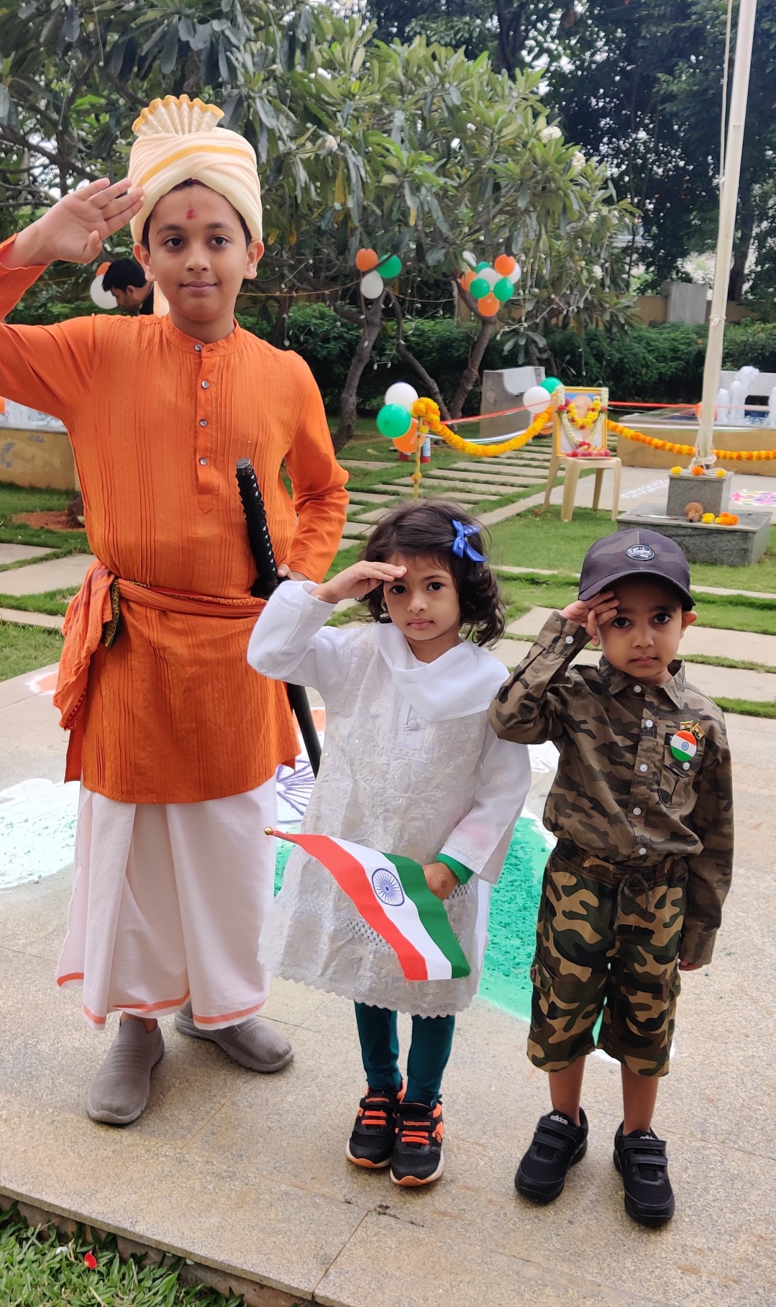 Independence Day celebration at Prestige Misty Waters, Hebbal