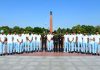 Indian Men's Hockey Team visits the National War Memorial post their victorious return from CWG2022