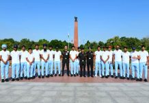 Indian Men's Hockey Team visits the National War Memorial post their victorious return from CWG2022