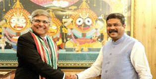 The US National Science Foundation Director meets Shri Dharmendra Pradhan and expresses keenness to enhance collaboration with India