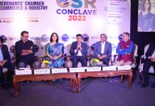 The Merchants' Chamber of Commerce & Industry organized its first ever Conclave on Corporate Social Responsibility today at Kolkata