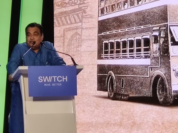 Let us plan luxury electric buses that can travel from Mumbai to Delhi in just 12 hours: Union Transport Minister Nitin Gadkari