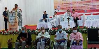 ‘Samajik Adhikarita Shivir’ for Divyangjan and Senior Citizens organized in Bishnupur, Manipur. ‘Samajik Adhikarita Shivir’ for Divyangjan and Senior Citizens organized in Bishnupur Manipur