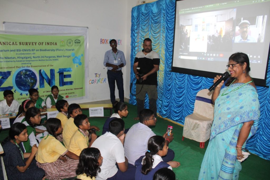 The movie “Reset Earth: One Ozone, One Planet One Chance” was shown to the participants on this occasion. 