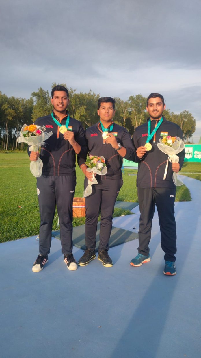 Junior Men's Trap Team begin India's Shotgun World Championship