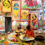ছবিতে ভবানীপুরের ৭৫ পল্লীতে দূর্গা পুজোর ঐতিহ্যের সন্ধানে
