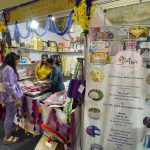 Eastern Command AWWA (Army wives welfare organization) set up a stall at the 4-day 'Banglar Tanter Haat' exhibition in Kolkata from 23 Sep to 26 Sep 2022.