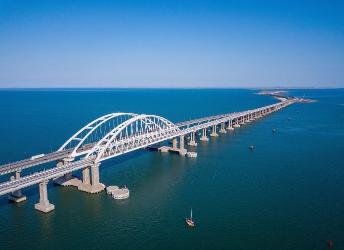 Crimean Bridge by Wikipedia