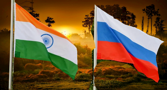 Indo Russia Flag