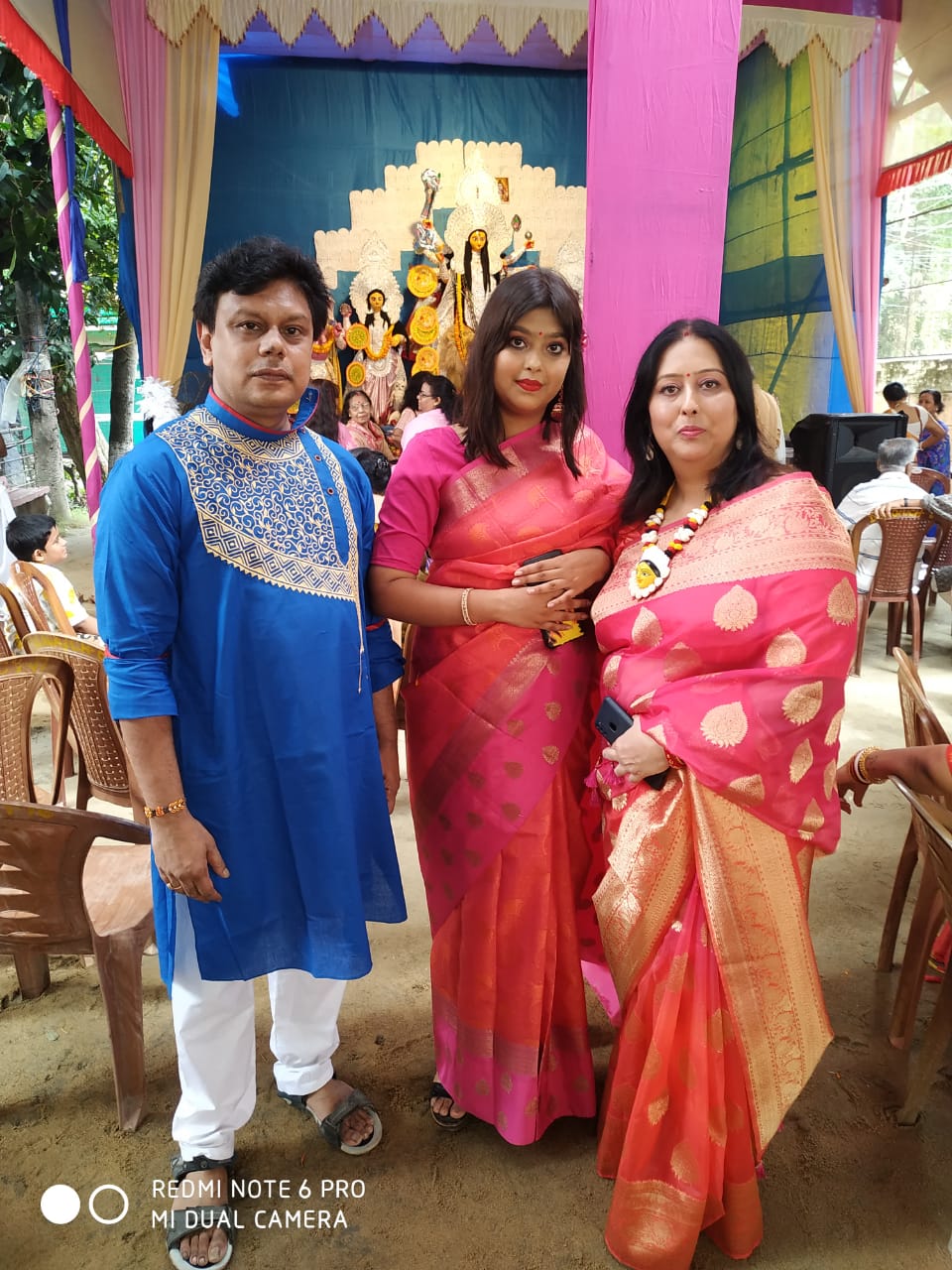 Sujoy Kar and Family at Kolkata