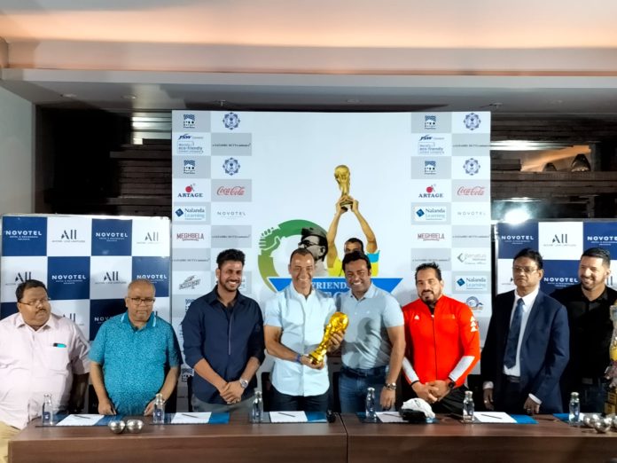Legendary Cafu announced the Kolkata Police Friendship Cup Presented by Bengal Peerless
