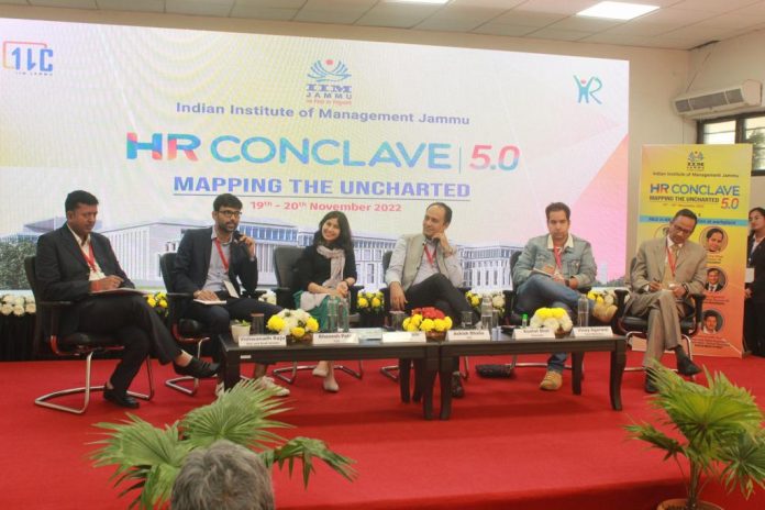 Concluding HR Conclave 5.0 at Indian Institute of Management Jammu