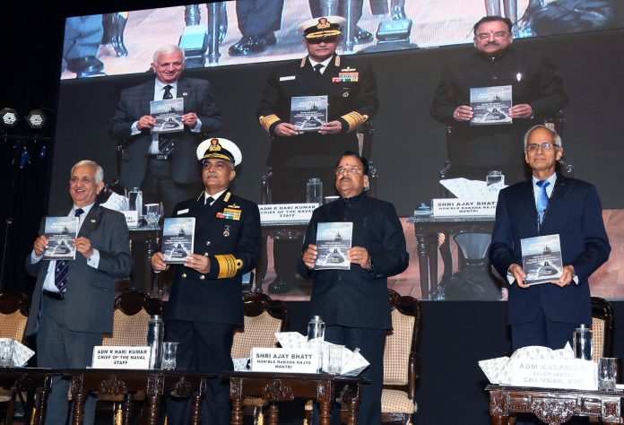 The Minister of State for Defence and Tourism, Shri Ajay Bhatt gracing the Inaugural Session of Indo-Pacific Regional Dialogue (IPRD) 2022, in New Delhi on November 23, 2022.