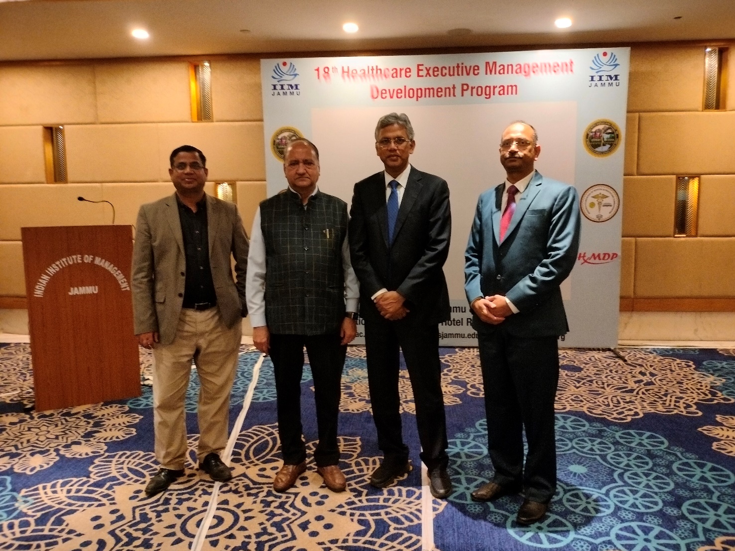 HxMDP- A Joint Programme of IIM Jammu, AIIMS Jammu and RFHHA ends on a positive note