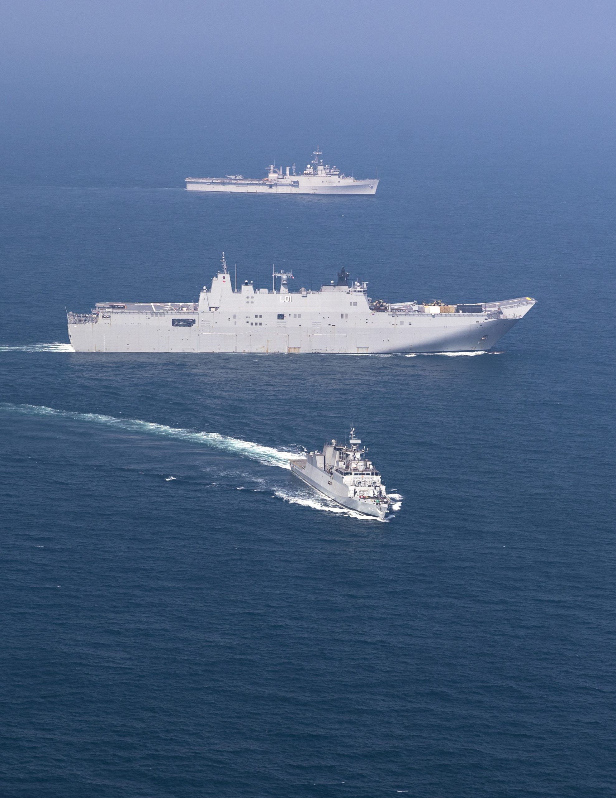 Maritime Partnership Exercise with Royal Australian Navy Conclude in the Bay of Bengal