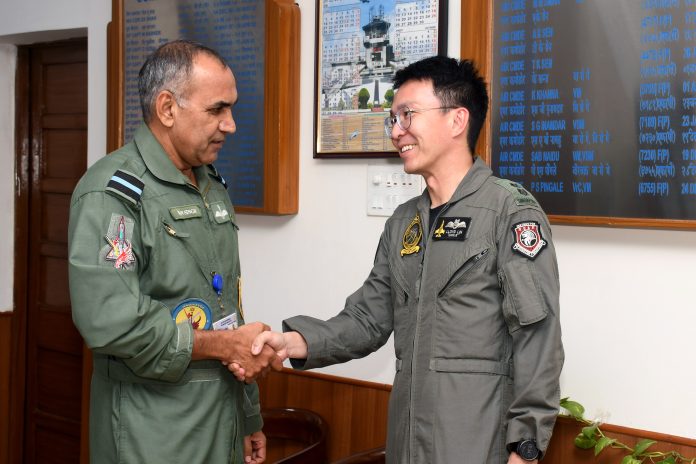 Joint Military Training-2022 With Republic of Singapore Air Force (RSAF) at Air Force Station Kalaikunda