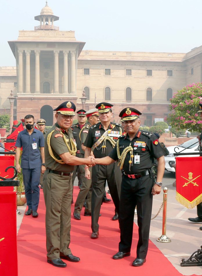 VISIT OF LT GEN BATOO TSHERING, CHIEF OPERATIONS OFFICER, ROYAL BHUTAN ARMY TO INDIA
