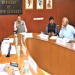 Union Minister Dr. Jitendra Singh chairs the first-ever Joint Society Meeting of Autonomous Institutes (IITM, INCOIS, NCESS, NCPOR, and NIOT) of the Ministry of Earth Sciences (MoES) in New Delhi