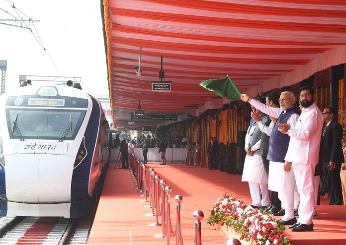 Vande Bharat Express connecting Nagpur and Bilaspur flagged off by the Prime Minister