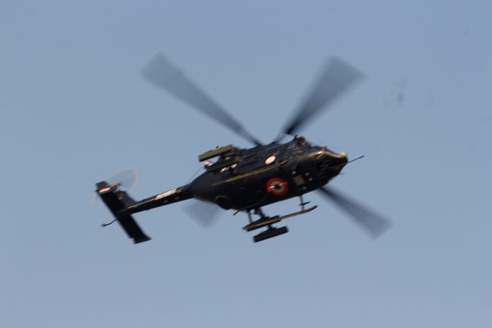 Helicopter At Vijay Diwas 2022