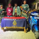 BSF APPREHENDED 02 DRUG SMUGGLERS ON INDO-BANGLADESH INTERNATIONAL BORDER