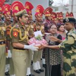 ON THE OCCASION OF BGB RAISING DAY, A JOINT RETREAT CEREMONY, ORGANISED AT ICP PETRAPOLE: SWEETS AND GREETINGS EXCHANGED