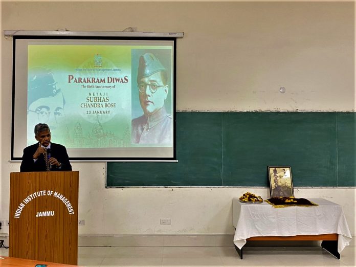 Parakram Diwas at IIM Jammu