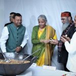 Budget Halwa Ritual with Finance Minister Nirmala Sitharaman