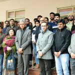 Preeti Saran Ex IFS with Faculty and students of IIM Jammu