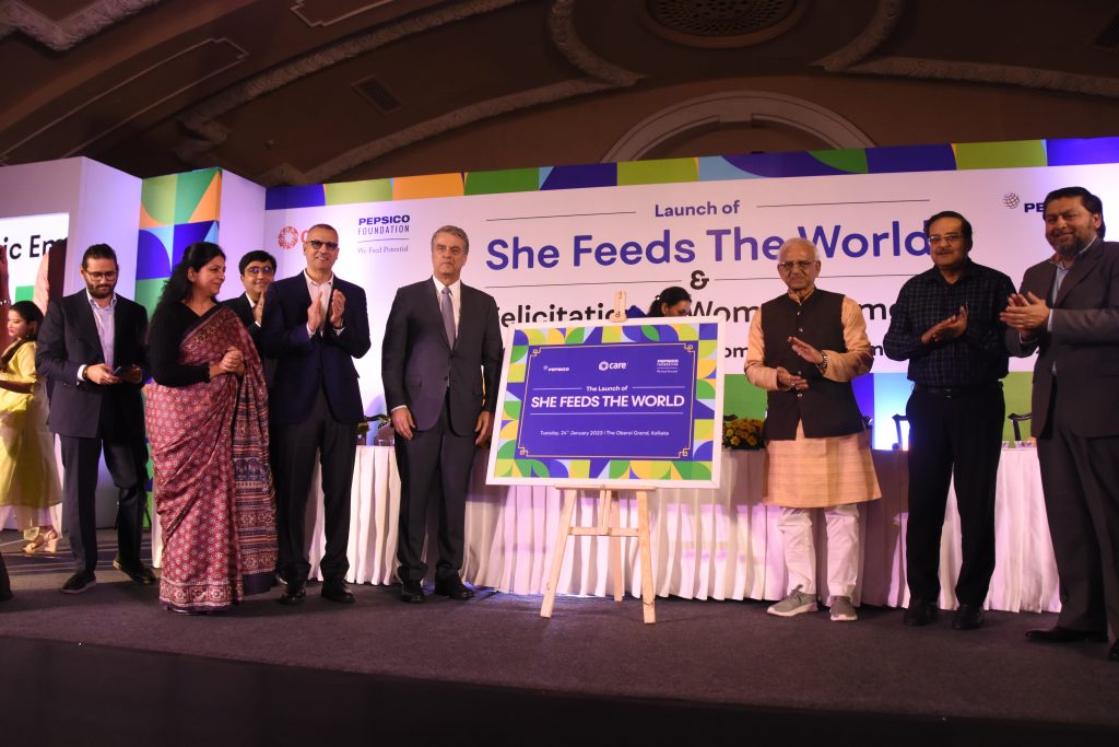 Unveling of PepsiCo Foundation - CARE 'She Feeds The World' Program