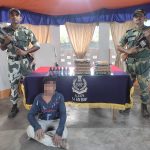 BSF JAWANS APPREHENDED 03 SMUGGLERS ON THE BORDER, ALSO SEIZES PHENSEDYL IN HUGE QUANTITIES