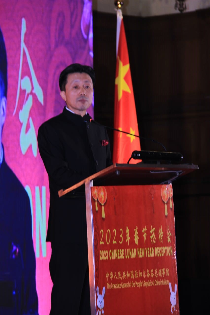 Lunar Chinese New Year is Celebrated at Kolkata by the Chinese Consulate