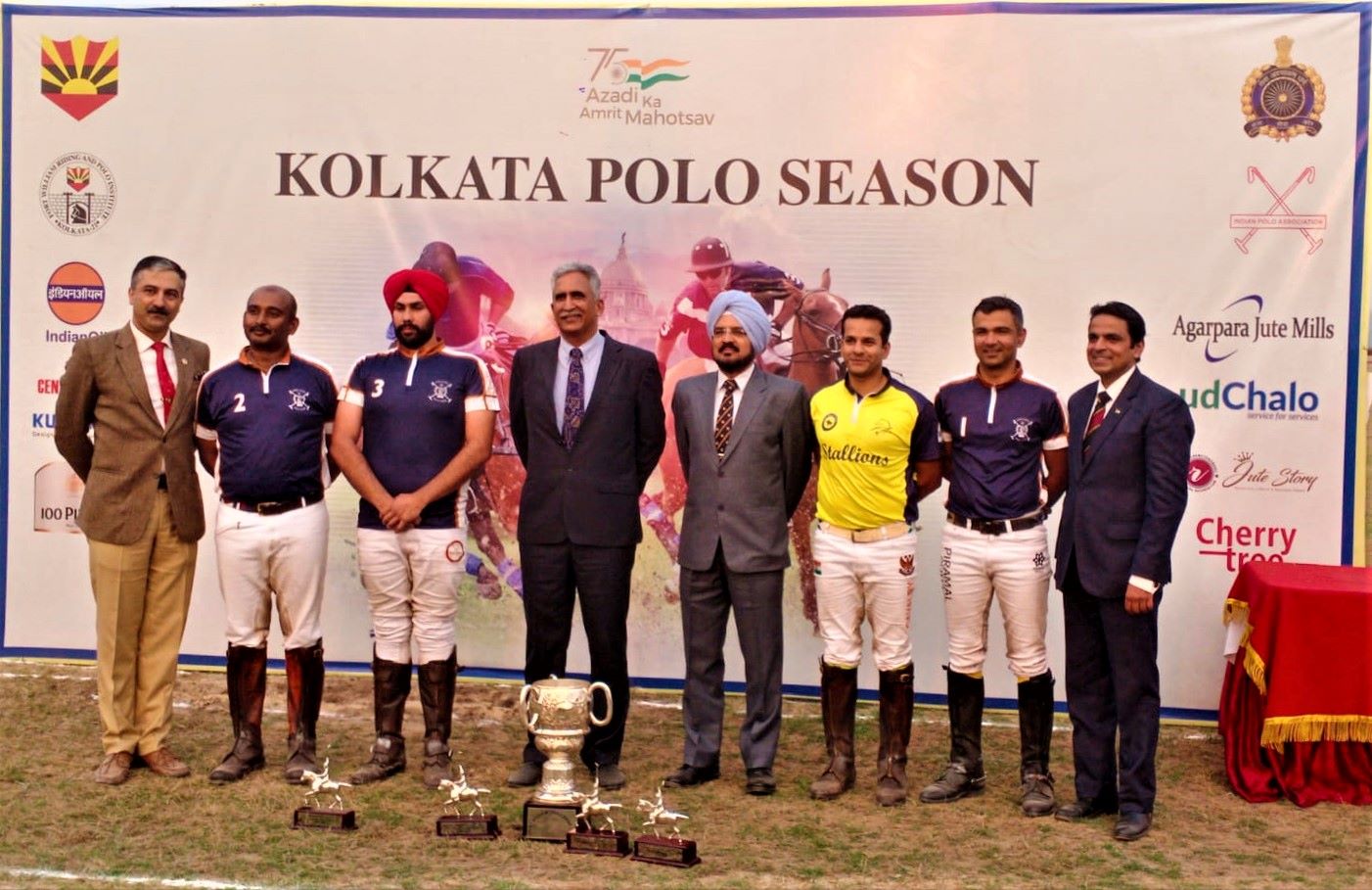 Winning Team Kolkata POLO Season at RCTC Kolkata