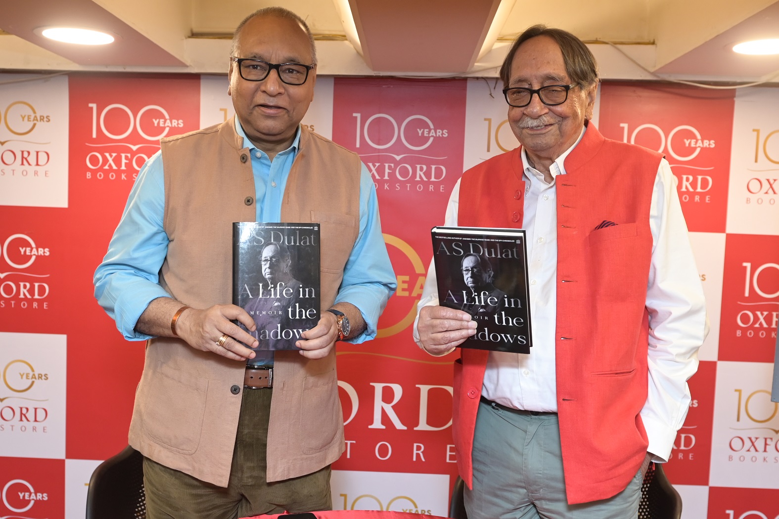 A Life in the Shadows Book by Ex Raw Chief A.S. Dulat and Jawhar Sircar Ex IASand MP at OxFord
