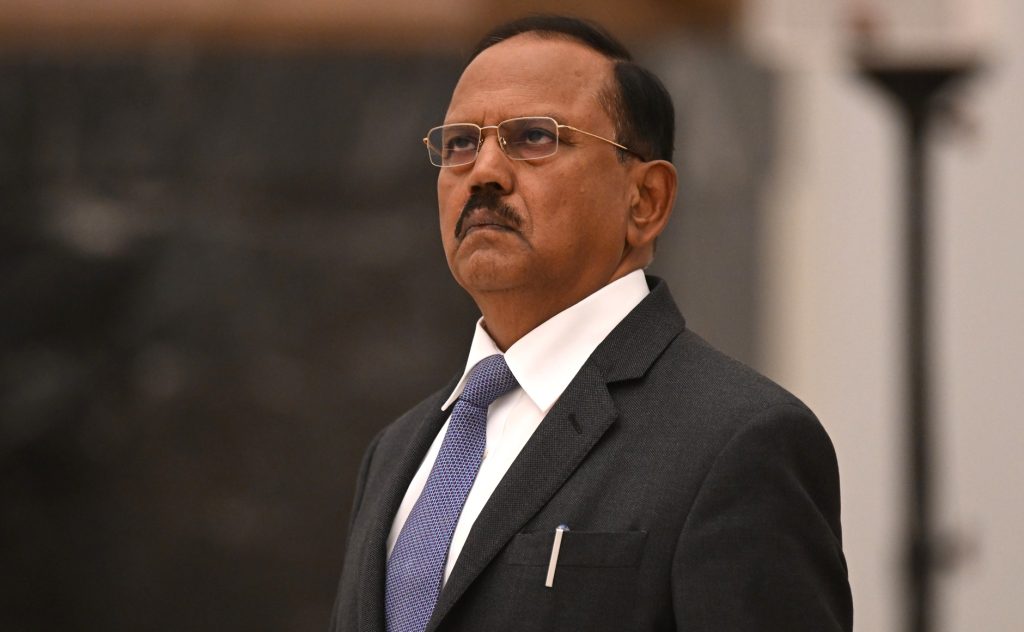 National Security Advisor to the Prime Minister of the Republic of India Ajit Kumar Doval before the meeting with heads of delegations taking part in multilateral consultations of security council secretaries and national security advisors on Afghanistan. Pho