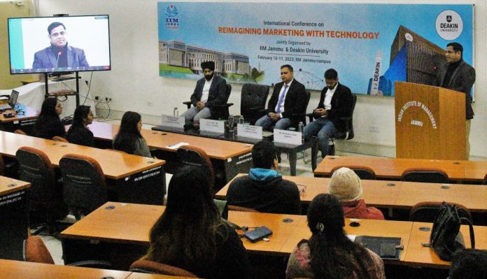 IIM Jammu jointly in association with Deakin University inaugurates International Conference on “Reimagining Marketing with Technology”