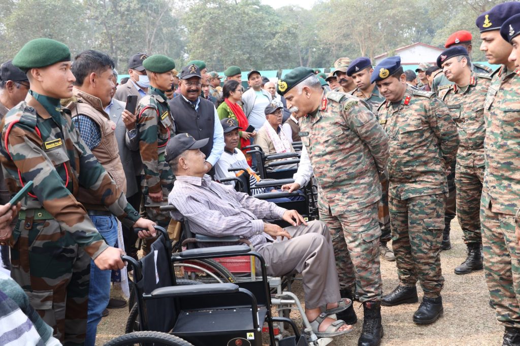 Ex-Servicemen Job Seminar cum Rally at Narangi Military Station
