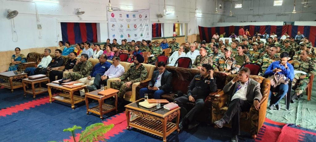 INTERACTIVE SEMINAR CUM WORKSHOP ON "SMOOTH TRANSITION FROM MILITARY LIFE TO CIVIL LIFE"
HELD AT MILITARY STATION KANKINARA, 24 PGS(N), W.B.