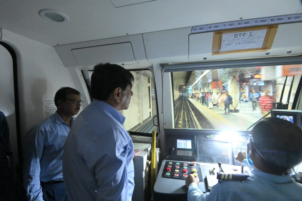 DALIAN RAKE INTRODUCED IN KOLKATA METRO MORE COMFORT AND SAFETY FOR THE PASSENGERS