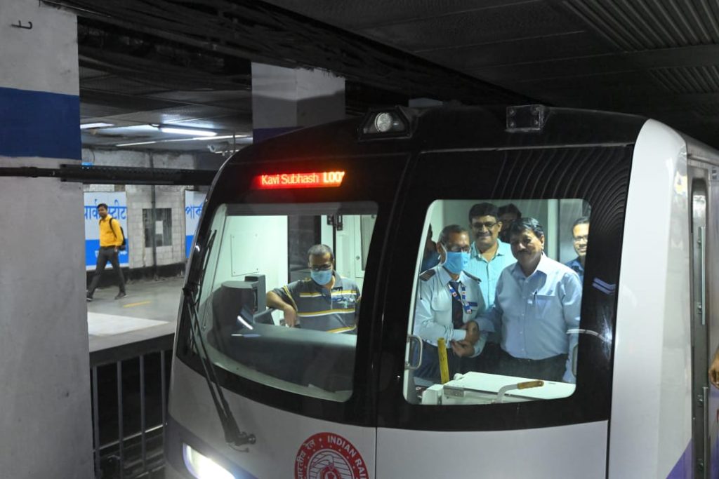 DALIAN RAKE INTRODUCED IN KOLKATA METRO MORE COMFORT AND SAFETY FOR THE PASSENGERS
