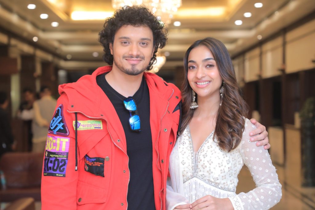 Namashi Chakraborty son of famous Bollywood star Mithun Chakraborty paired with Amrin for their debut film ‘Bad Boy’