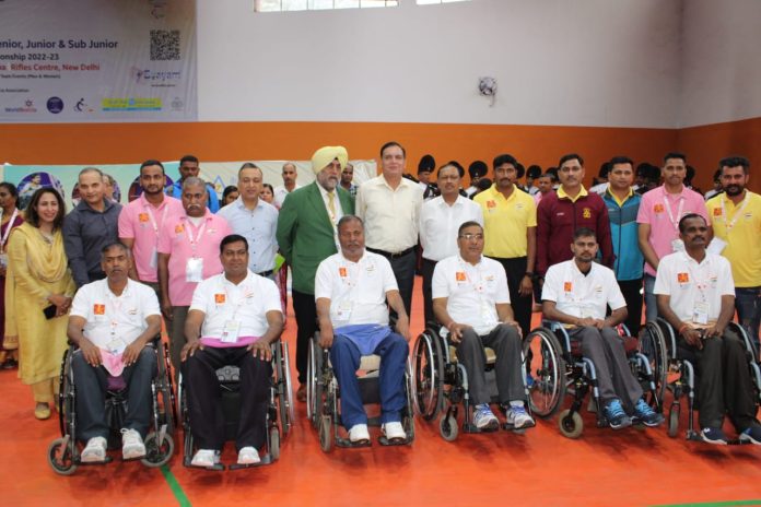 INDIAN ARMY TAKES LEAD IN PROMOTING BOCCIA SPORTS ALONG WITH PARALYMPICS COMMITTEE OF INDIA