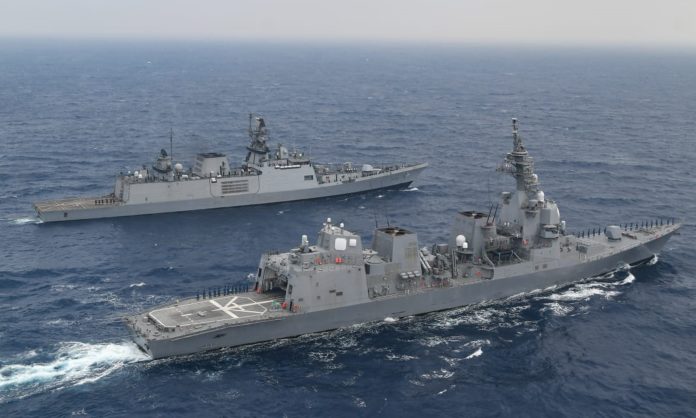 MARITIME PARTNERSHIP EXERCISE (MPX) WITH JAPANESE MARITIME SELF DEFENCE FORCE