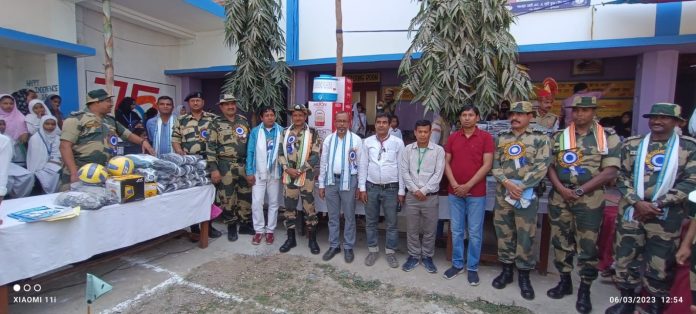 BSF ORGANIZES CIVIC ACTION PROGRAM ON THE BORDER, HUNDREDS OF SCHOOL CHILDREN WERE BENEFITTED
