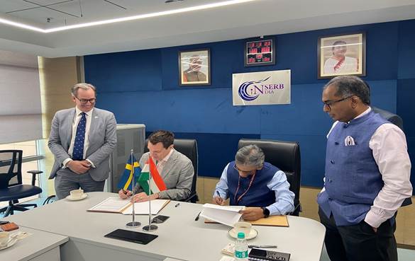 MoC to strengthen research cooperation between India and Sweden