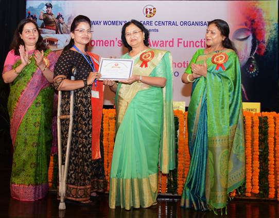 Felicitation of Outstanding Railway Women Employees by RWWCO