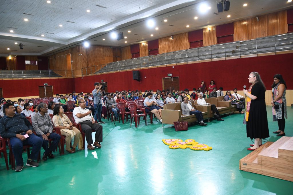 US Consul General Melinda Pavek visits The Heritage School Kolkata